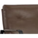 Sterling Missouri Mahogany Leather Lounge Chair